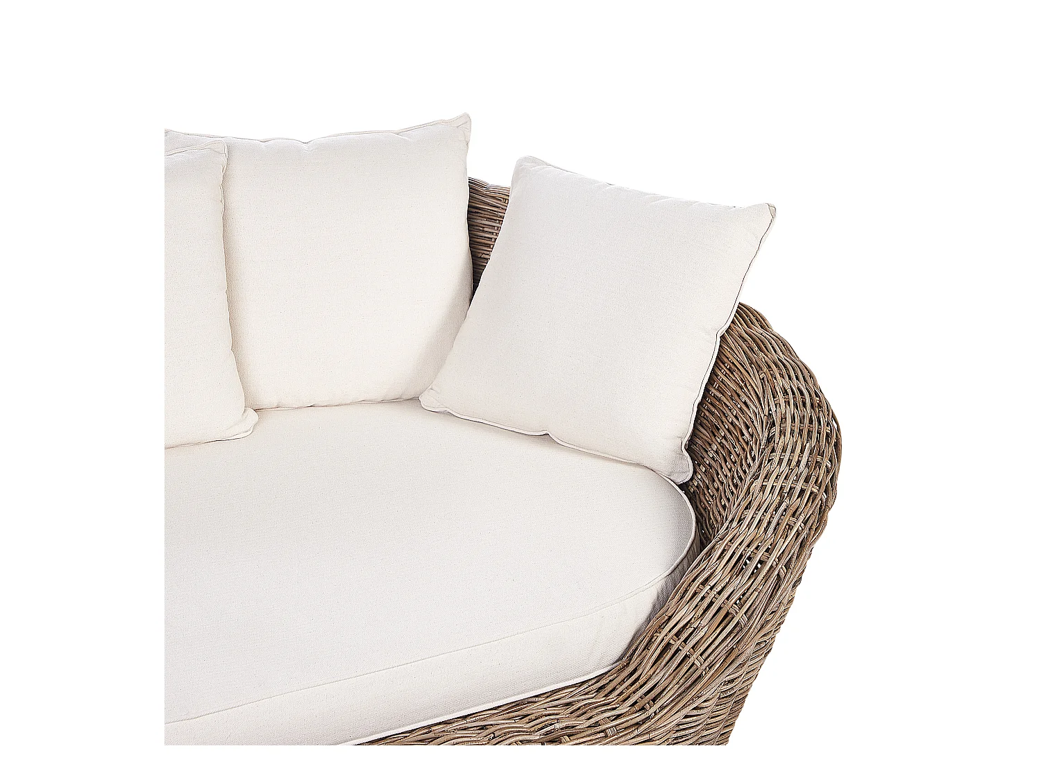 Lit de jardin CAVO Rotin Naturel