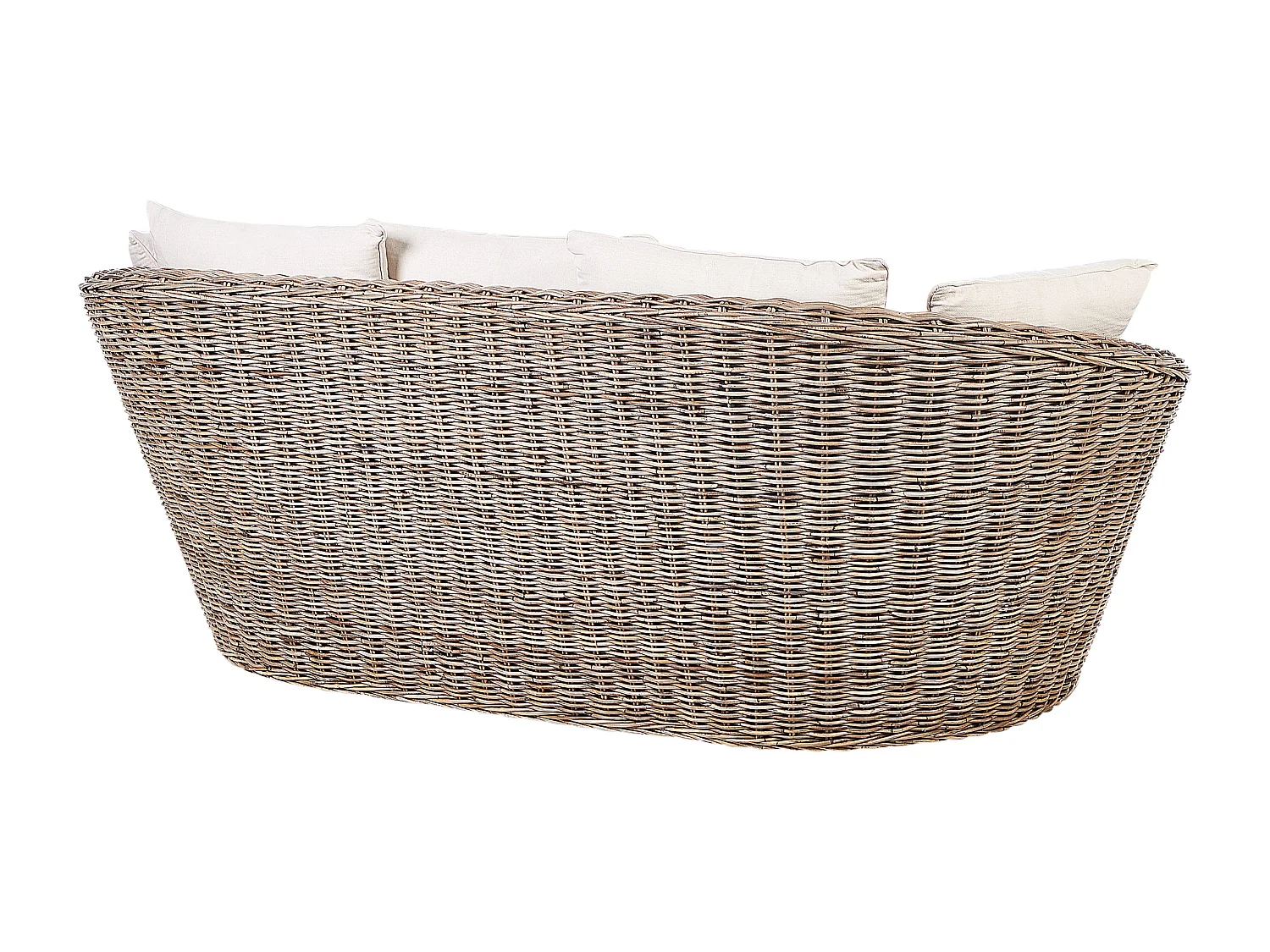 Lit de jardin CAVO Rotin Naturel