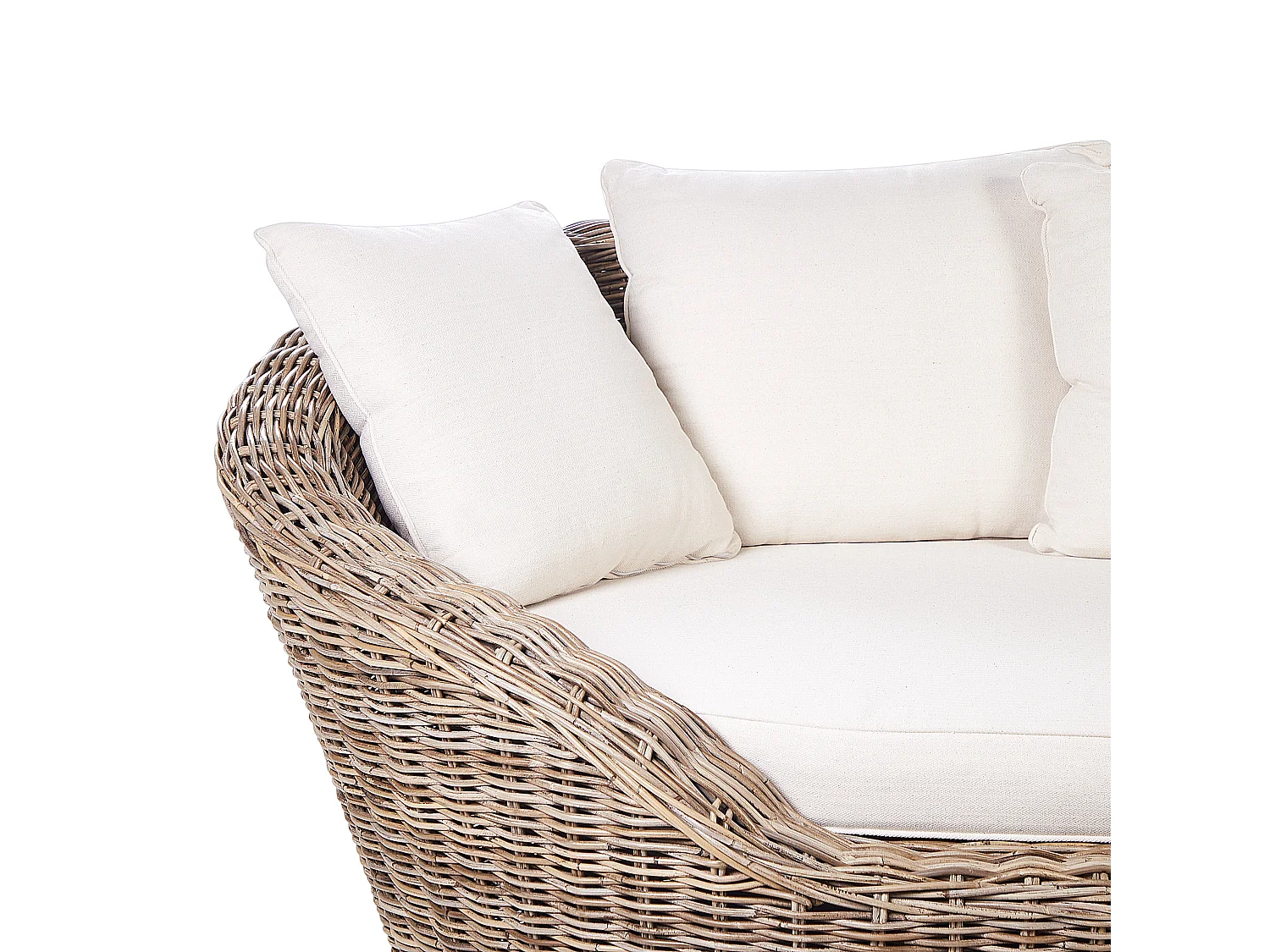 Lit de jardin CAVO Rotin Naturel