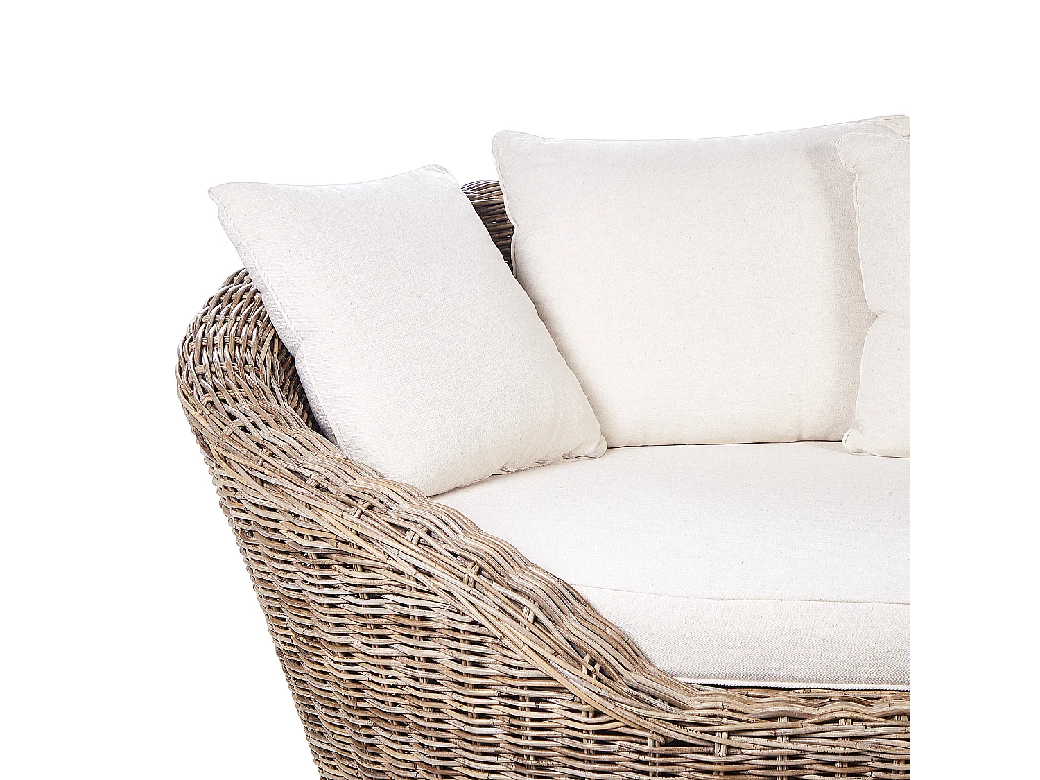 Lit de jardin CAVO Rotin Naturel