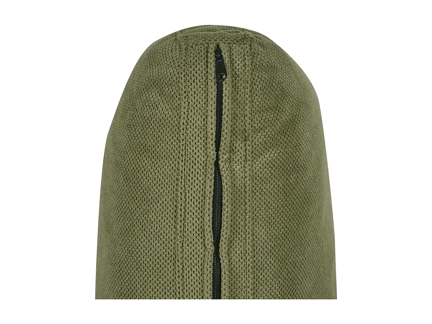 Canapé-lit 2 places INNVIK Tissu Vert avec rangement