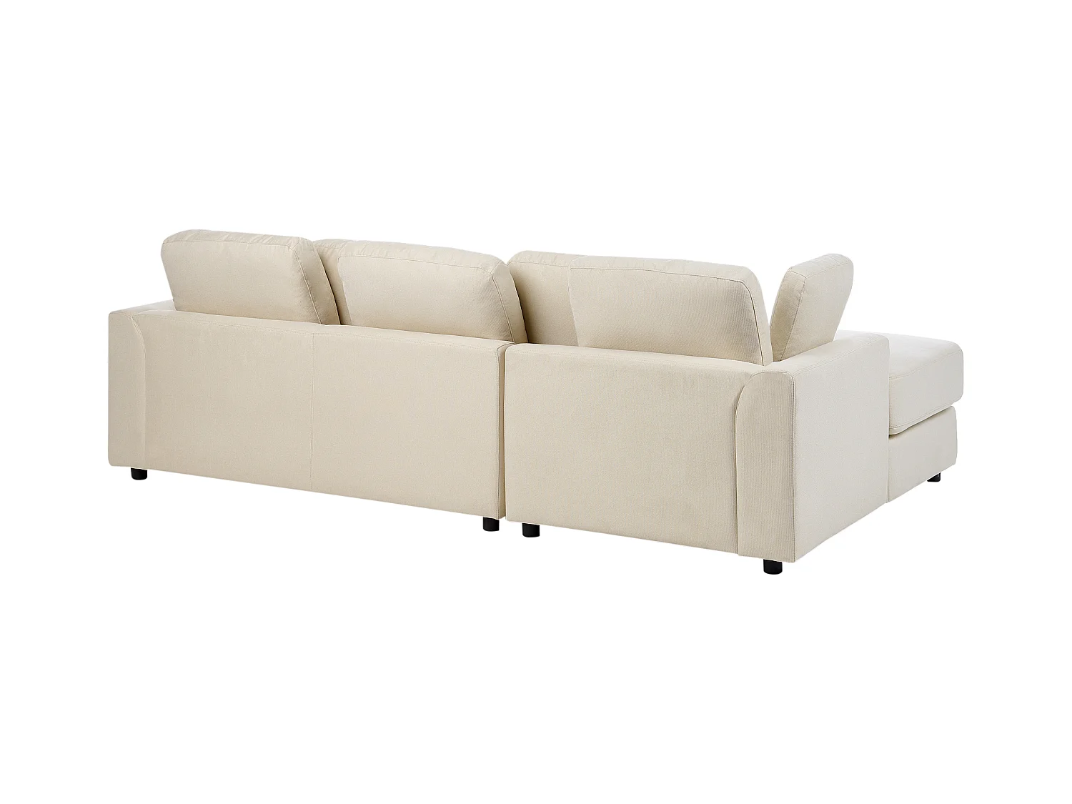 Narożnik KOHLO Jasnobeżowy dla 4 osób Prawostronny