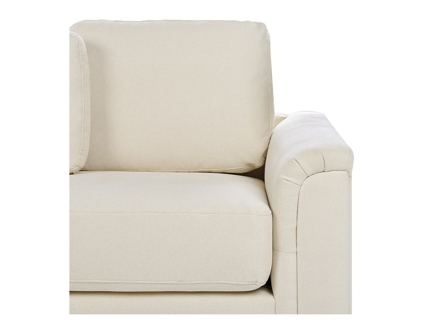 Narożnik KOHLO Jasnobeżowy dla 4 osób Prawostronny