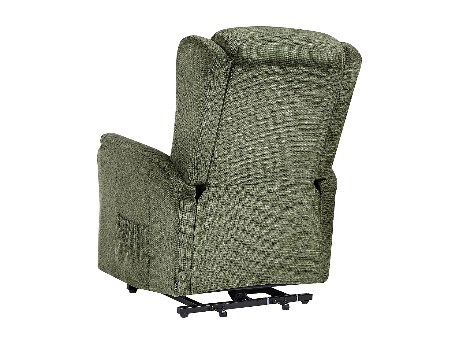 Fauteuil inclinable électrique ELEGY Repose-pieds inclus Tissu Vert