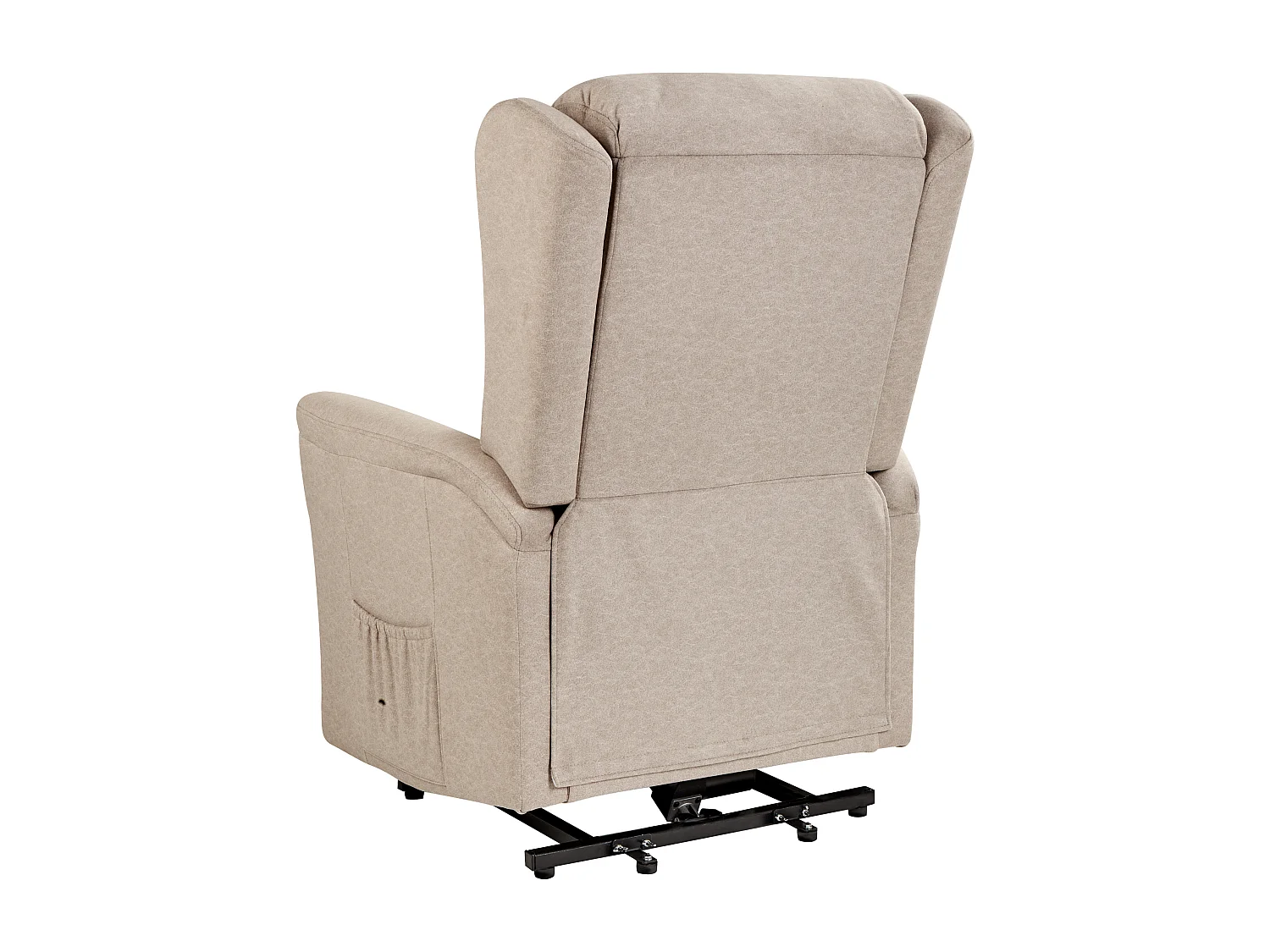 Fauteuil inclinable électrique ELEGY Repose-pieds inclus Tissu Taupe
