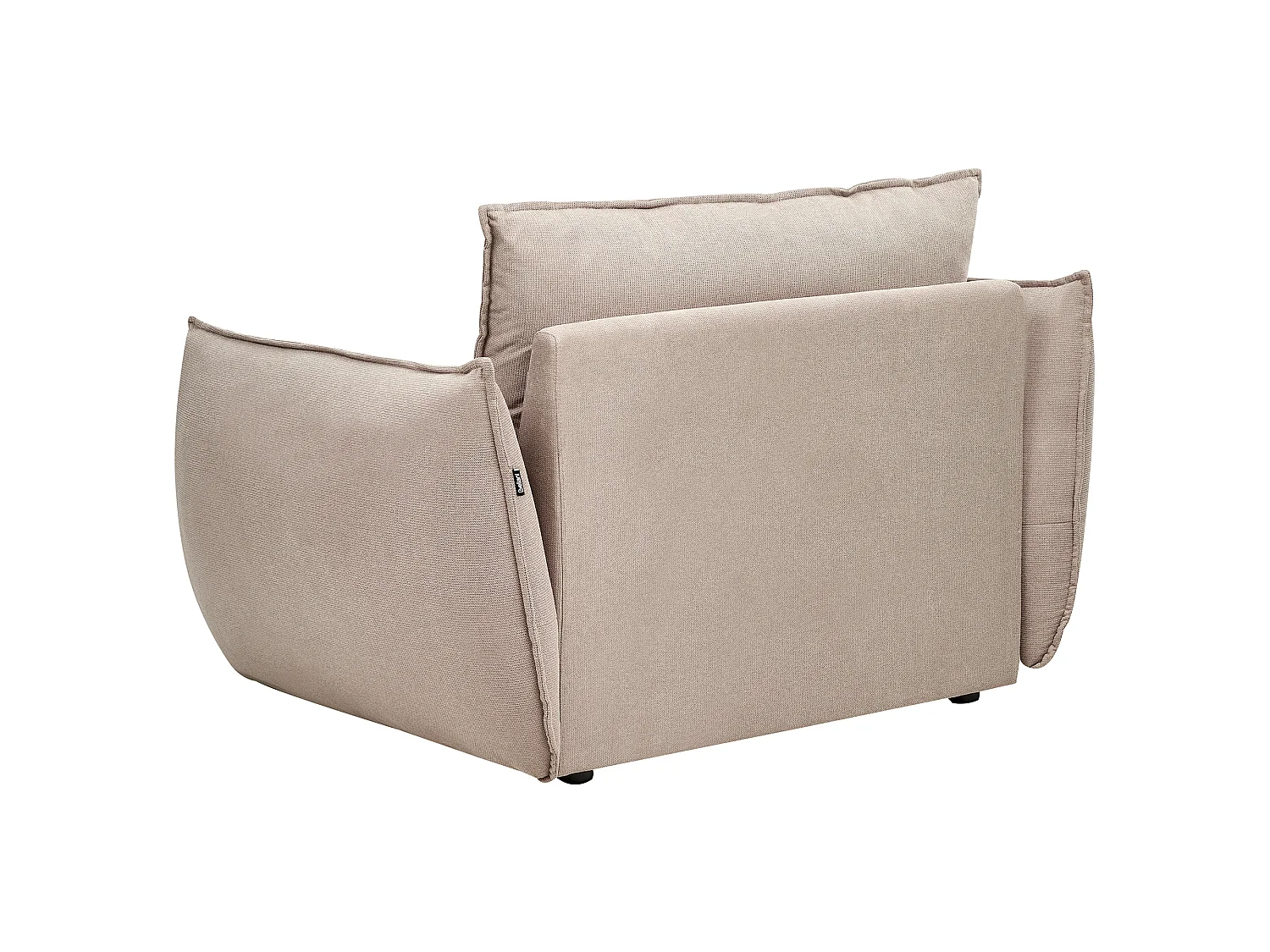 Armchair KUNES Fabric Taupe