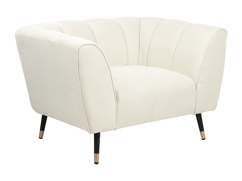 Fauteuil ORSTA Tissu Beige clair