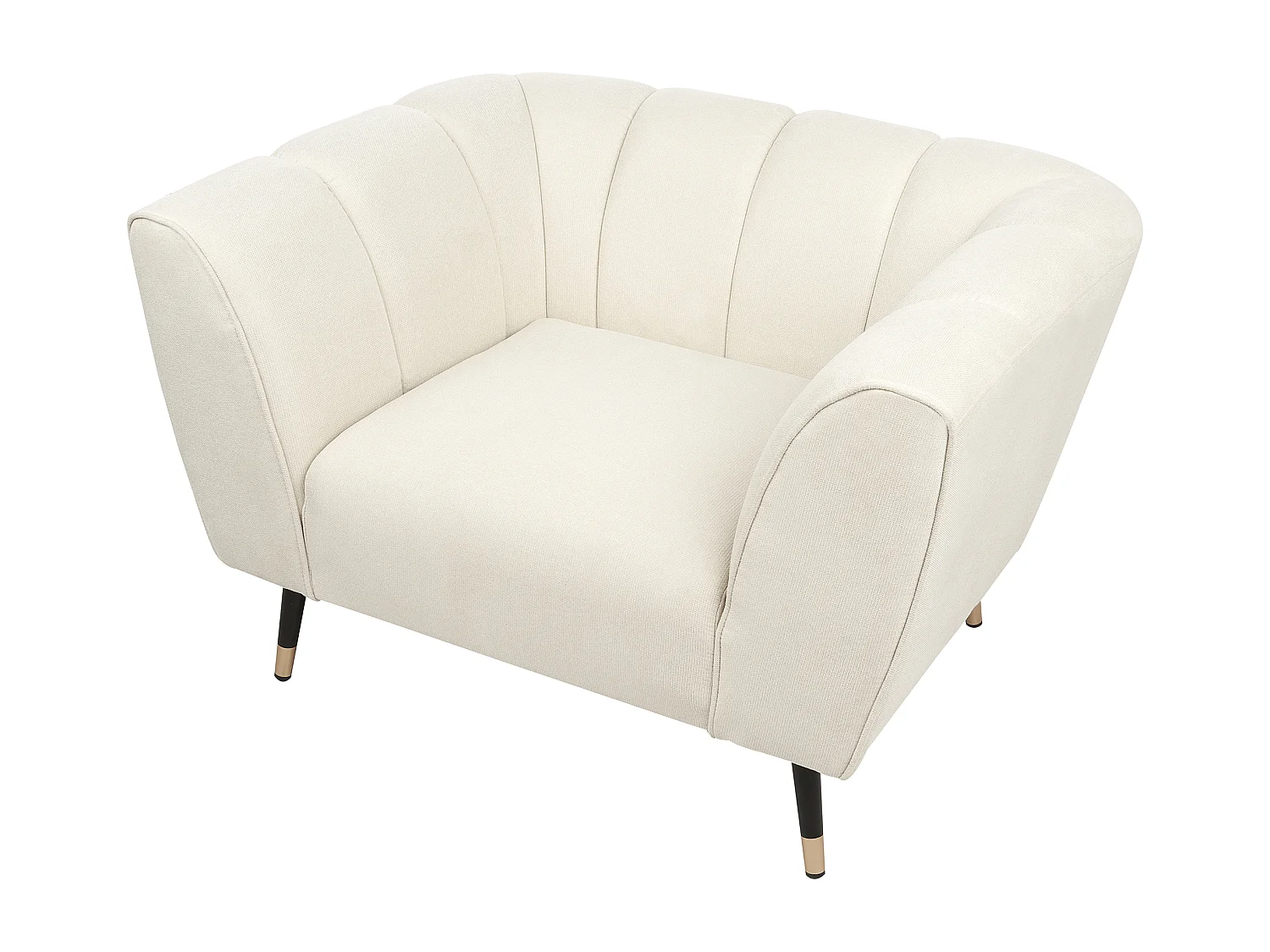 Fauteuil ORSTA Tissu Beige clair