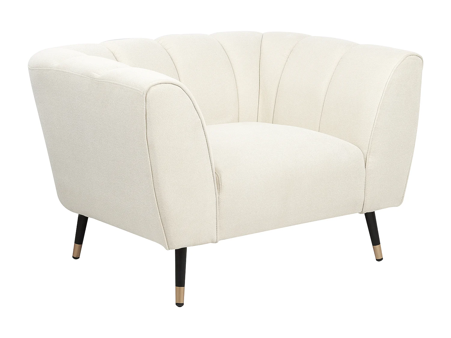 Fauteuil ORSTA Tissu Beige clair