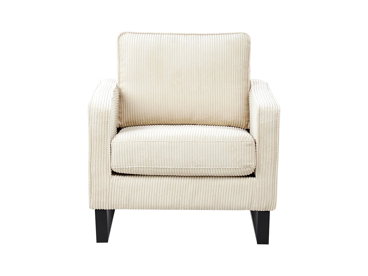 Fotel VIND Sztruks Jasnobeżowy