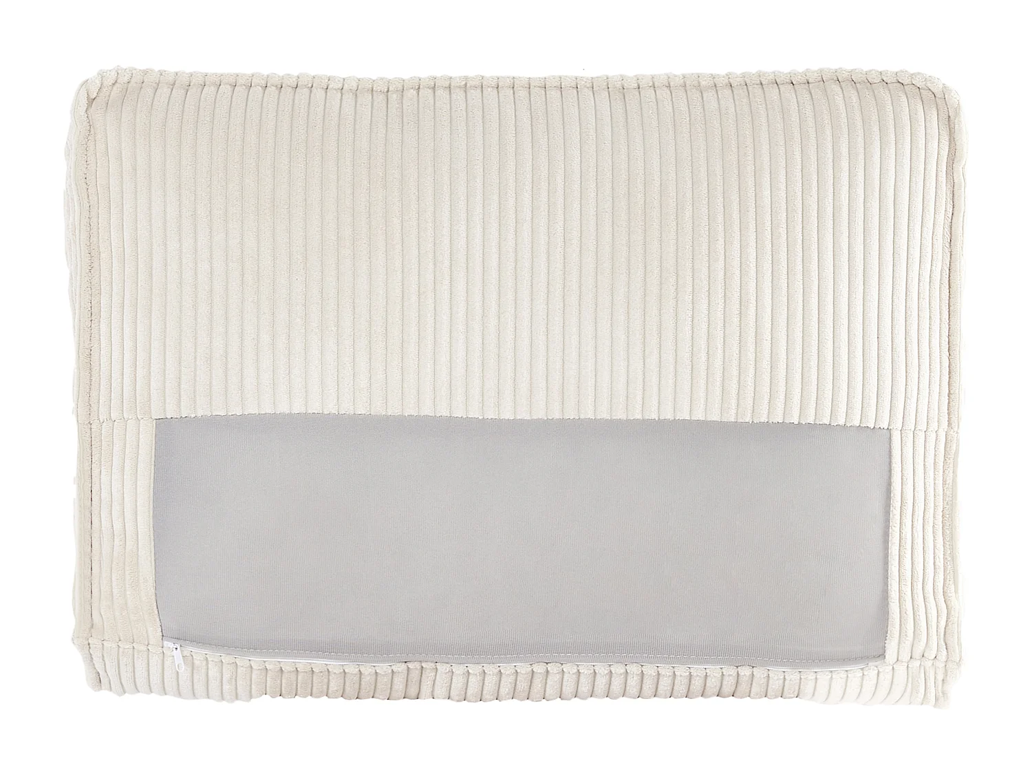 Fauteuil VIND Velours côtelé Beige clair