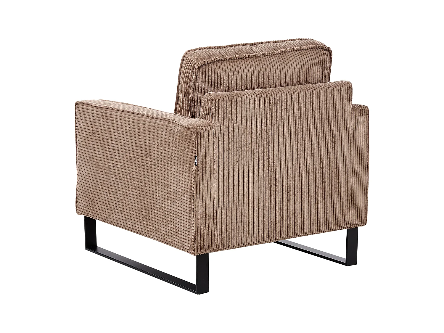 Fauteuil VIND Velours côtelé Beige