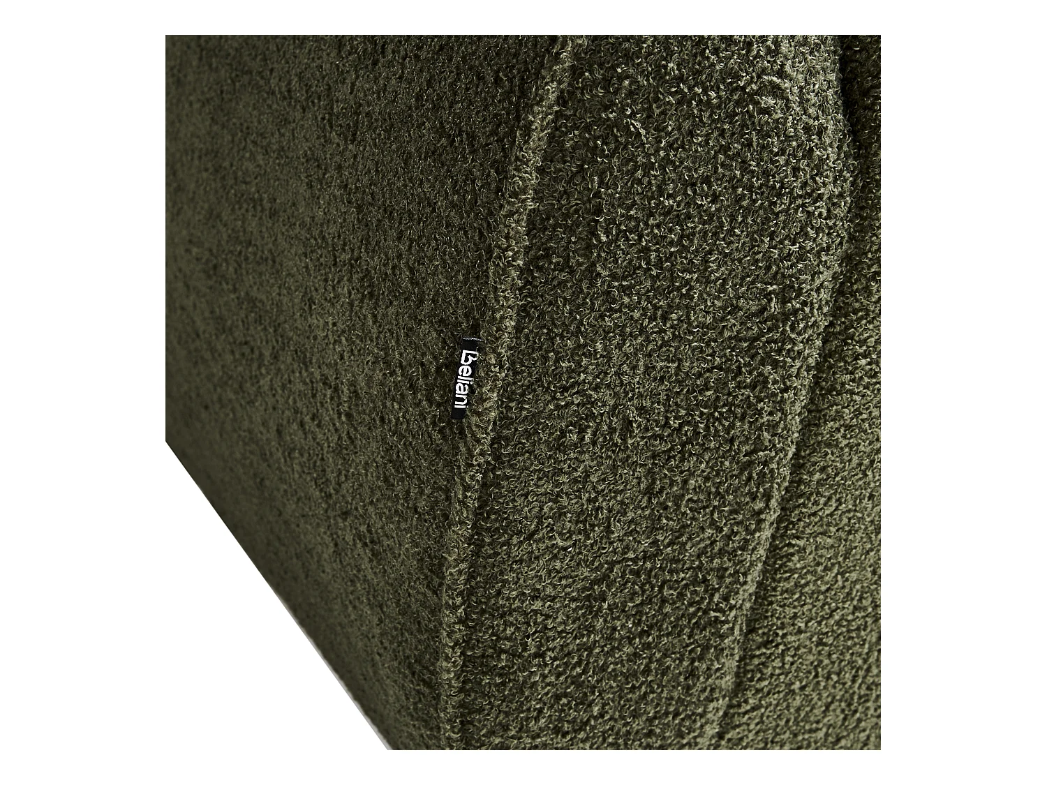 Fauteuil ELLEDE Bouclé Vert foncé