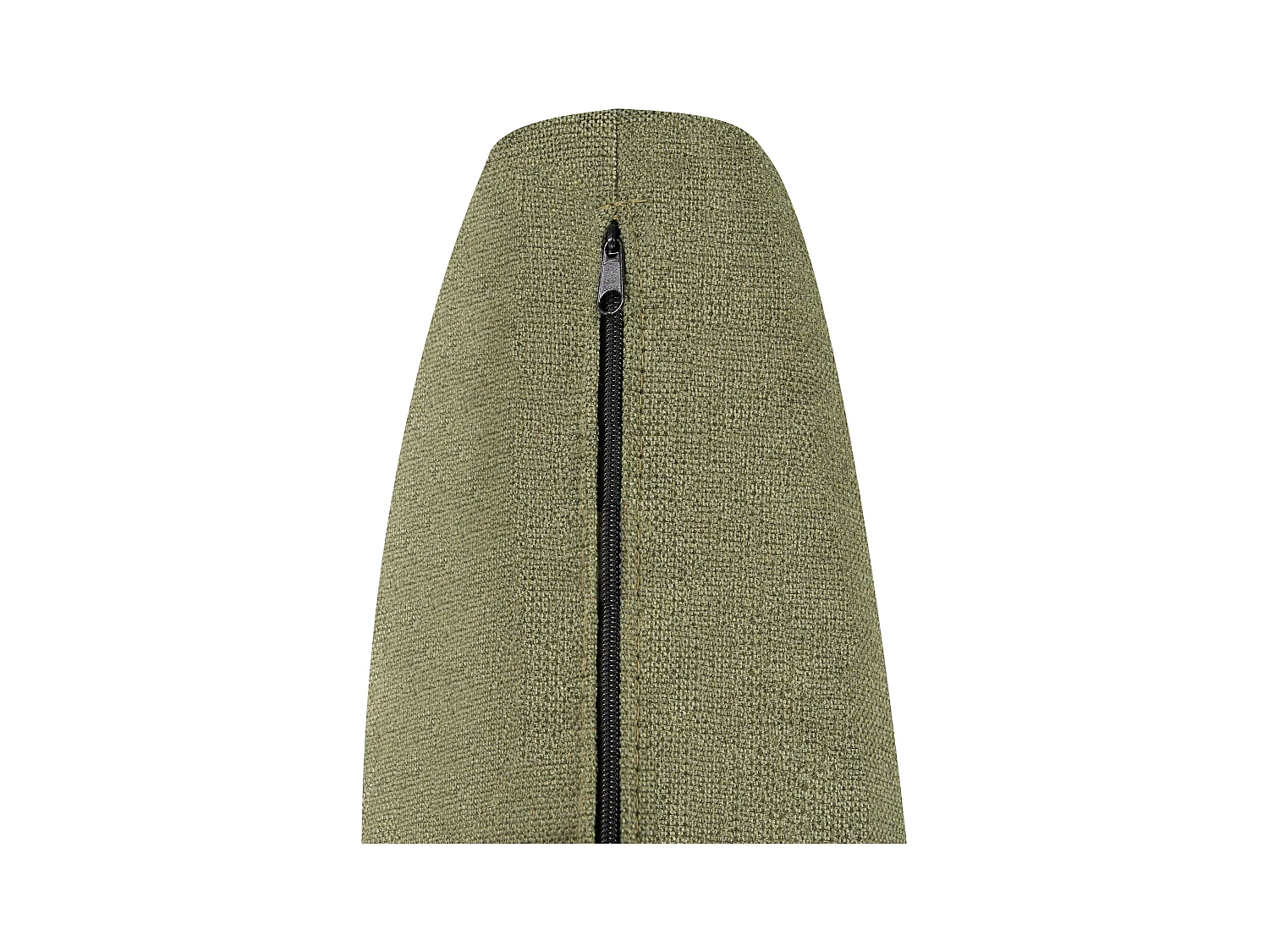 Sofá de canto ALTAN Tecido Verde 3 lugares à direita