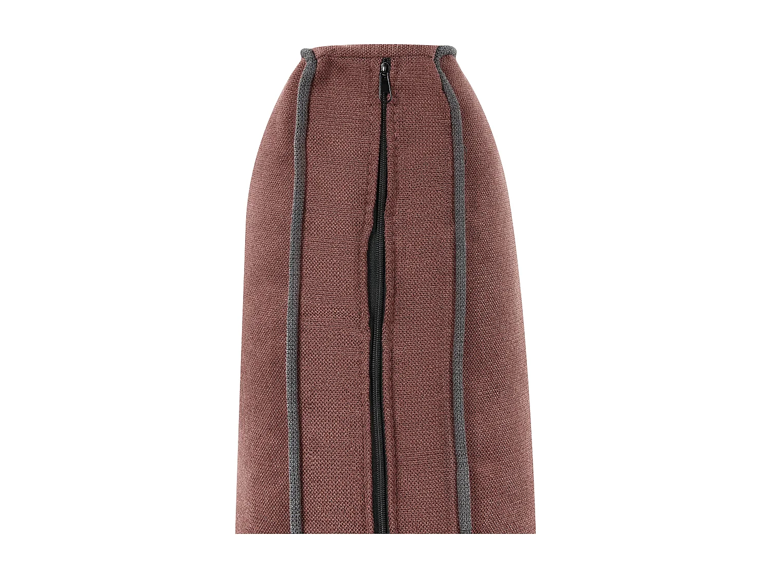 Canapé d'Angle à gauche Moderne en Tissu Polyester Rembourré avec Coussins Bordeaux Altan