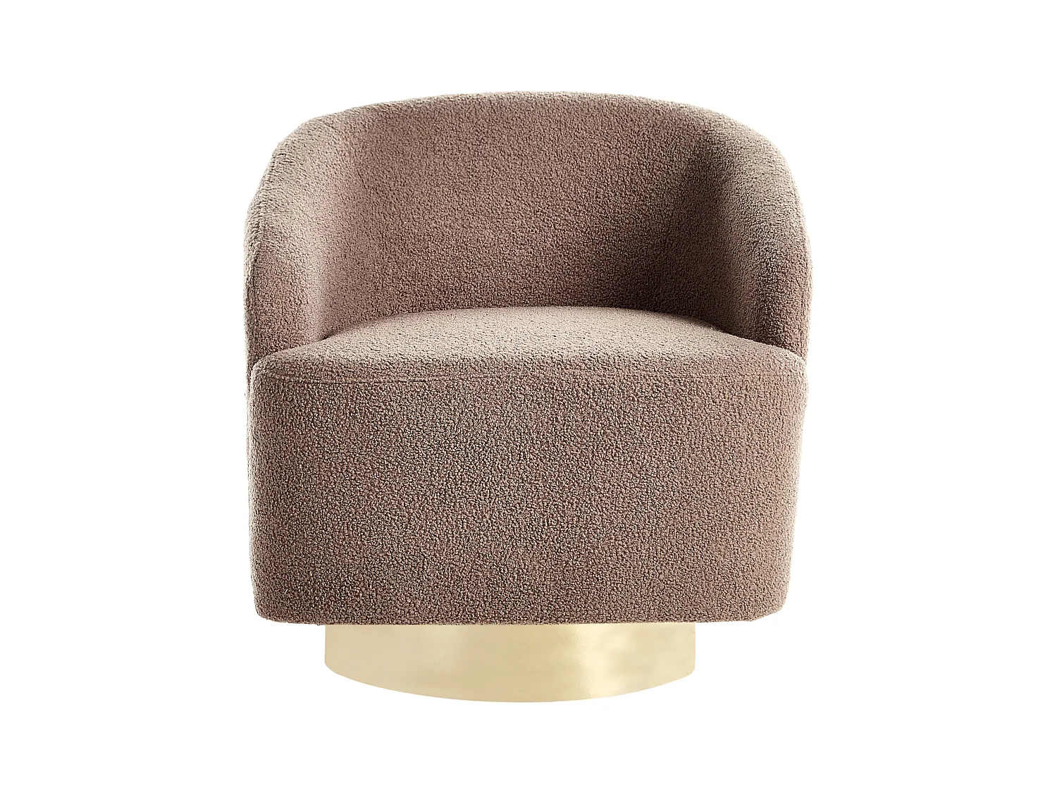 Sessel LAVIK Stoff Braun