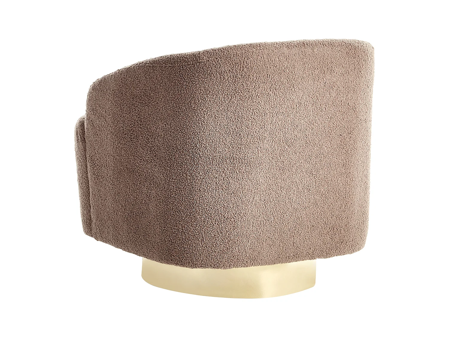 Sessel LAVIK Stoff Braun