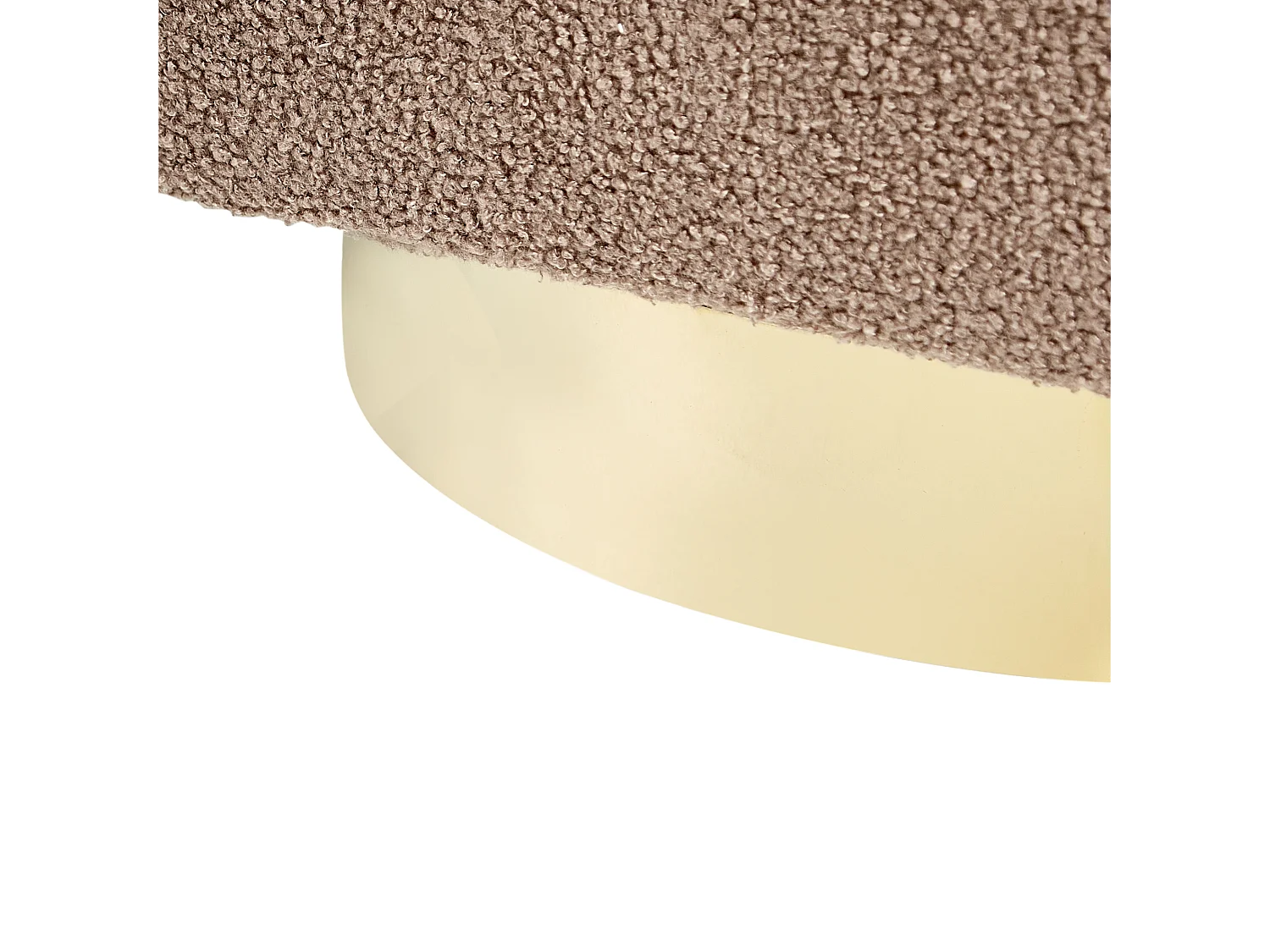 Poltrona LAVIK Tessuto Marrone