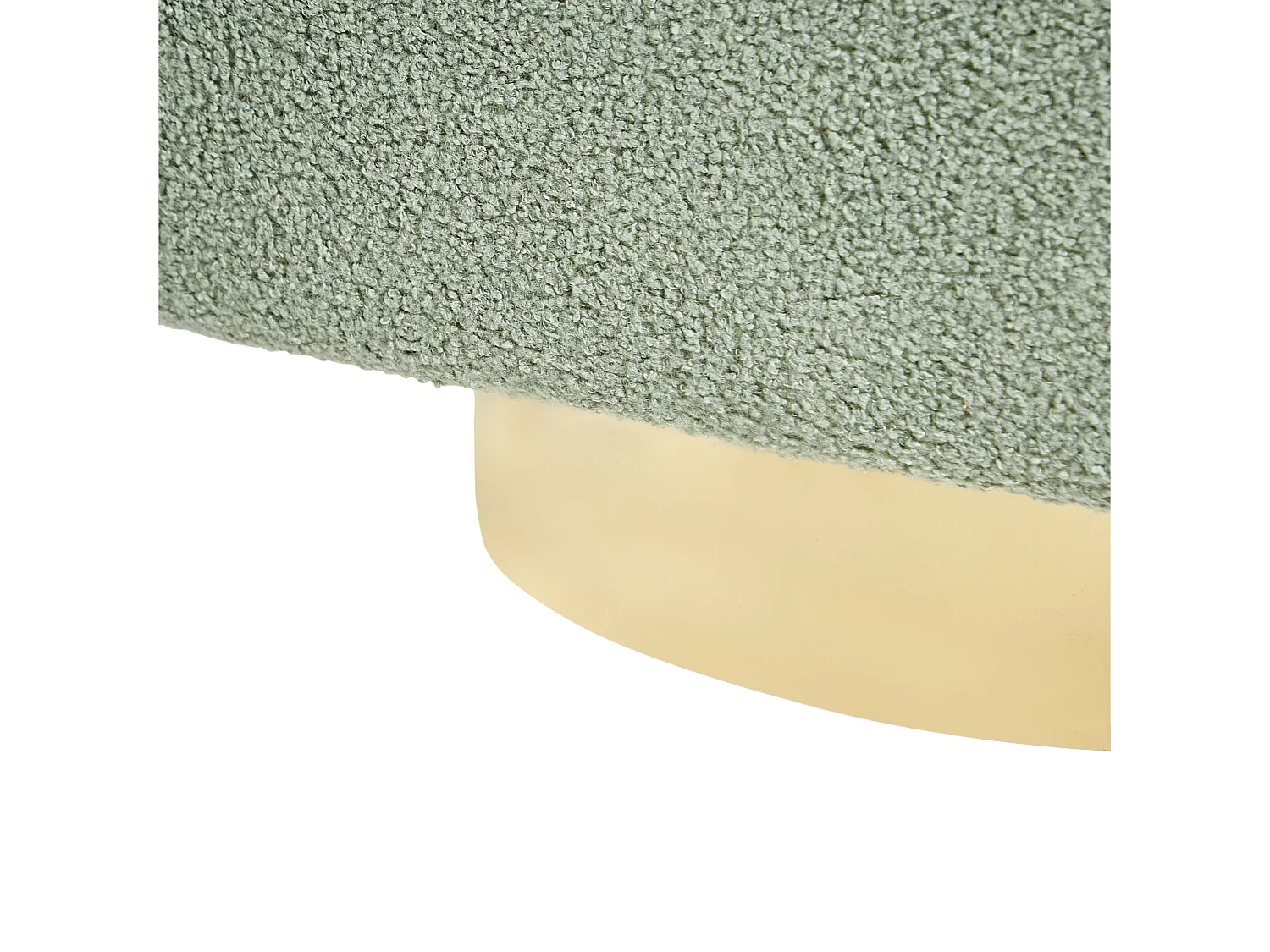 Fotel LAVIK Boucle Jasnozielony