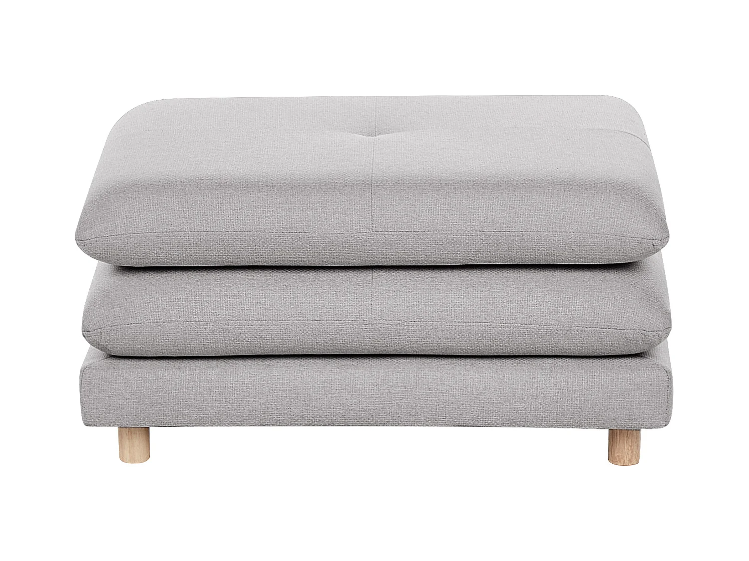Ottoman HEDEN Tissu Gris