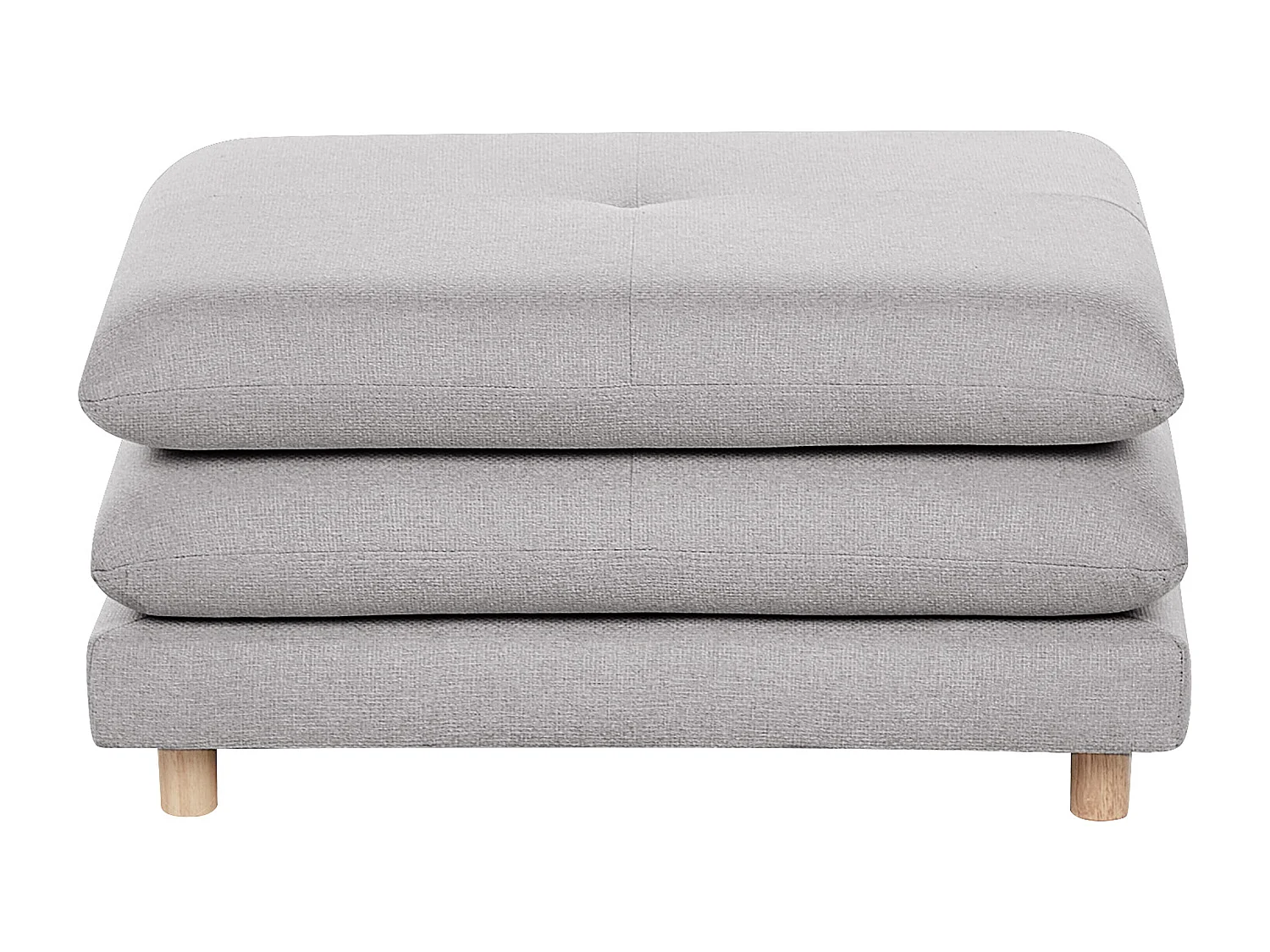 Ottoman HEDEN Tissu Gris