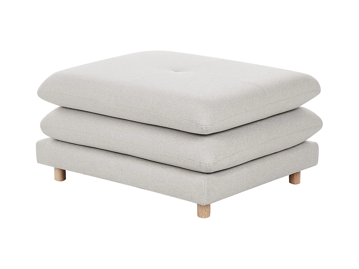 Ottoman HEDEN Tissu Beige