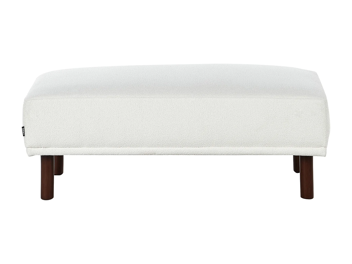 Otomana HOLT Boucle Biały