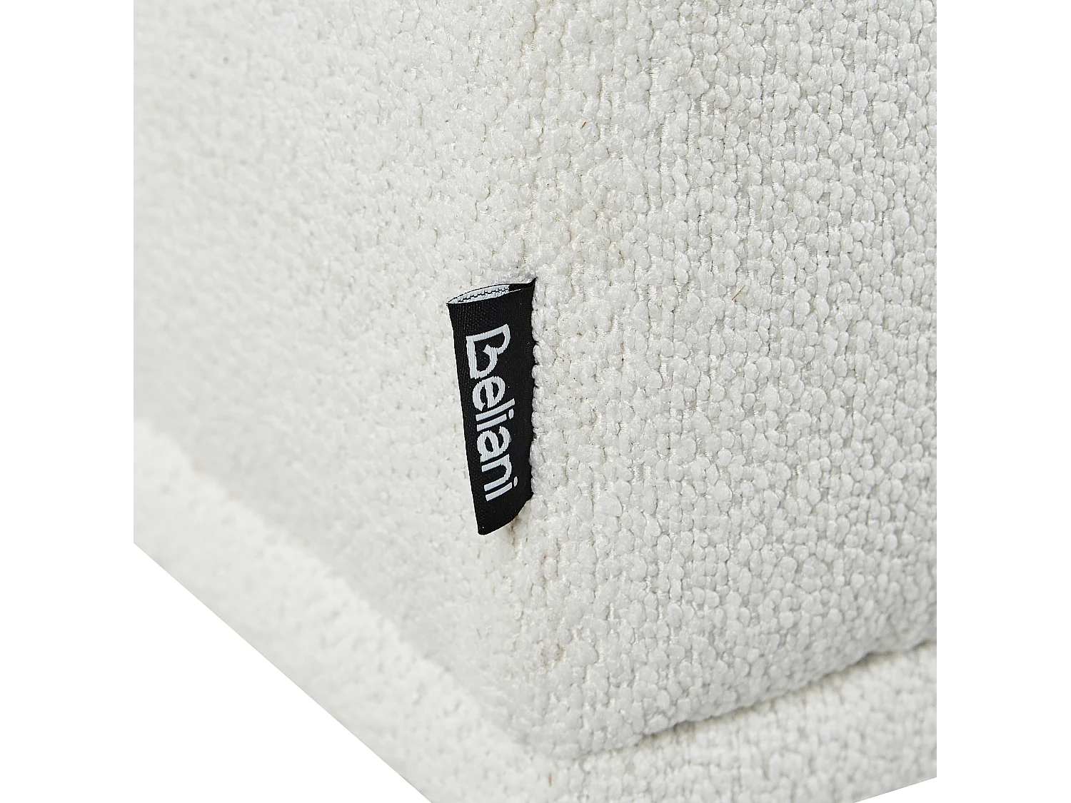 Otomana HOLT Bouclé Blanco