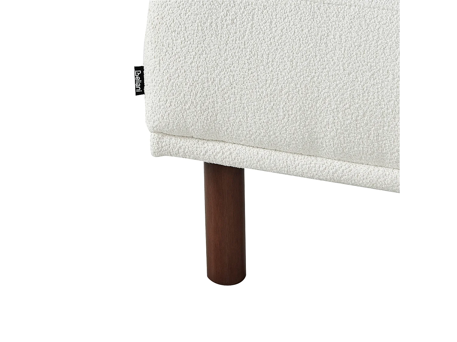 Otomana HOLT Bouclé Blanco