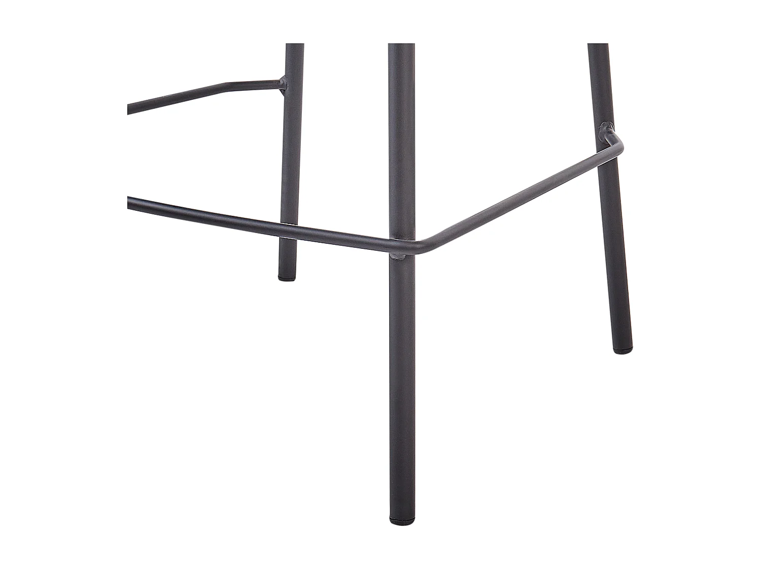 Conjunto de 2 bancos de bar MAYETTA Rattan Verde escuro