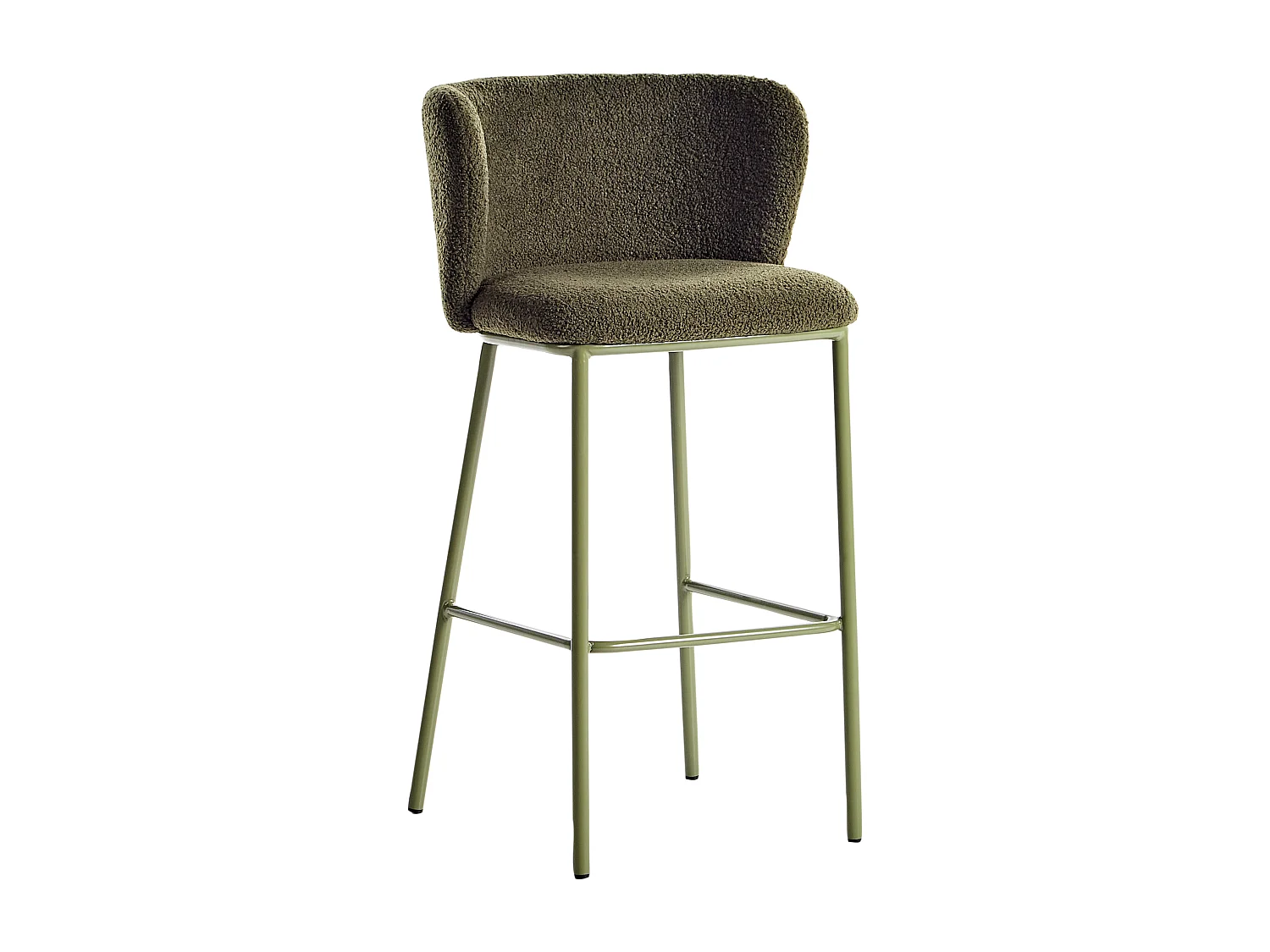 Lot de 2 chaises de bar MINA II Vert