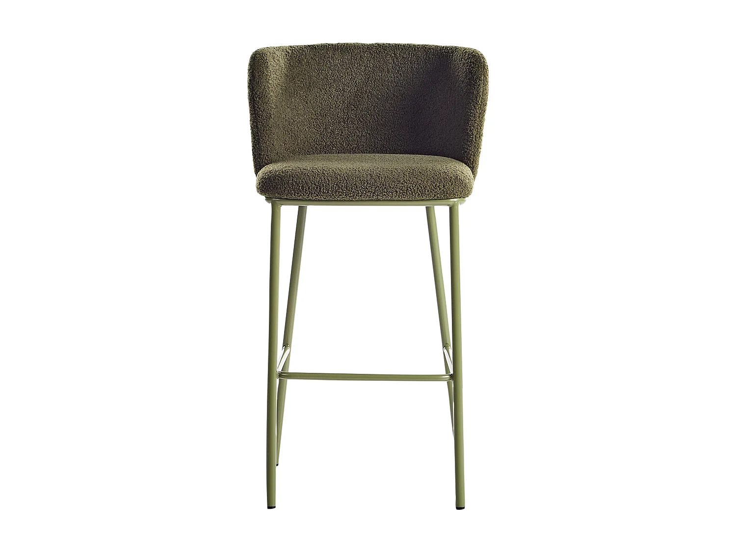 Lot de 2 chaises de bar MINA II Vert