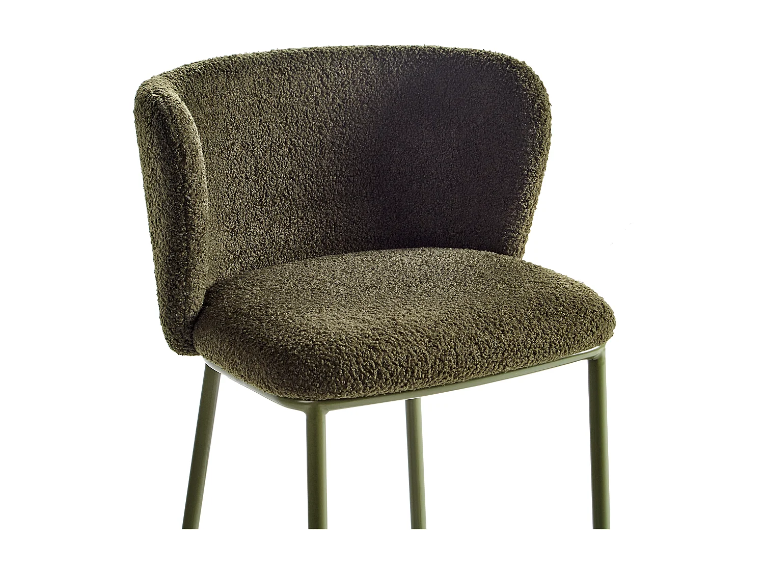 Set mit 2 Barstühlen MINA II Grün