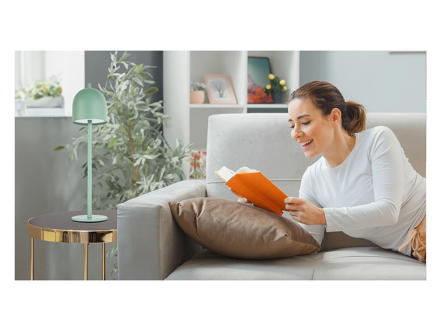 Bedside Lamp Toolight App1361-T Green