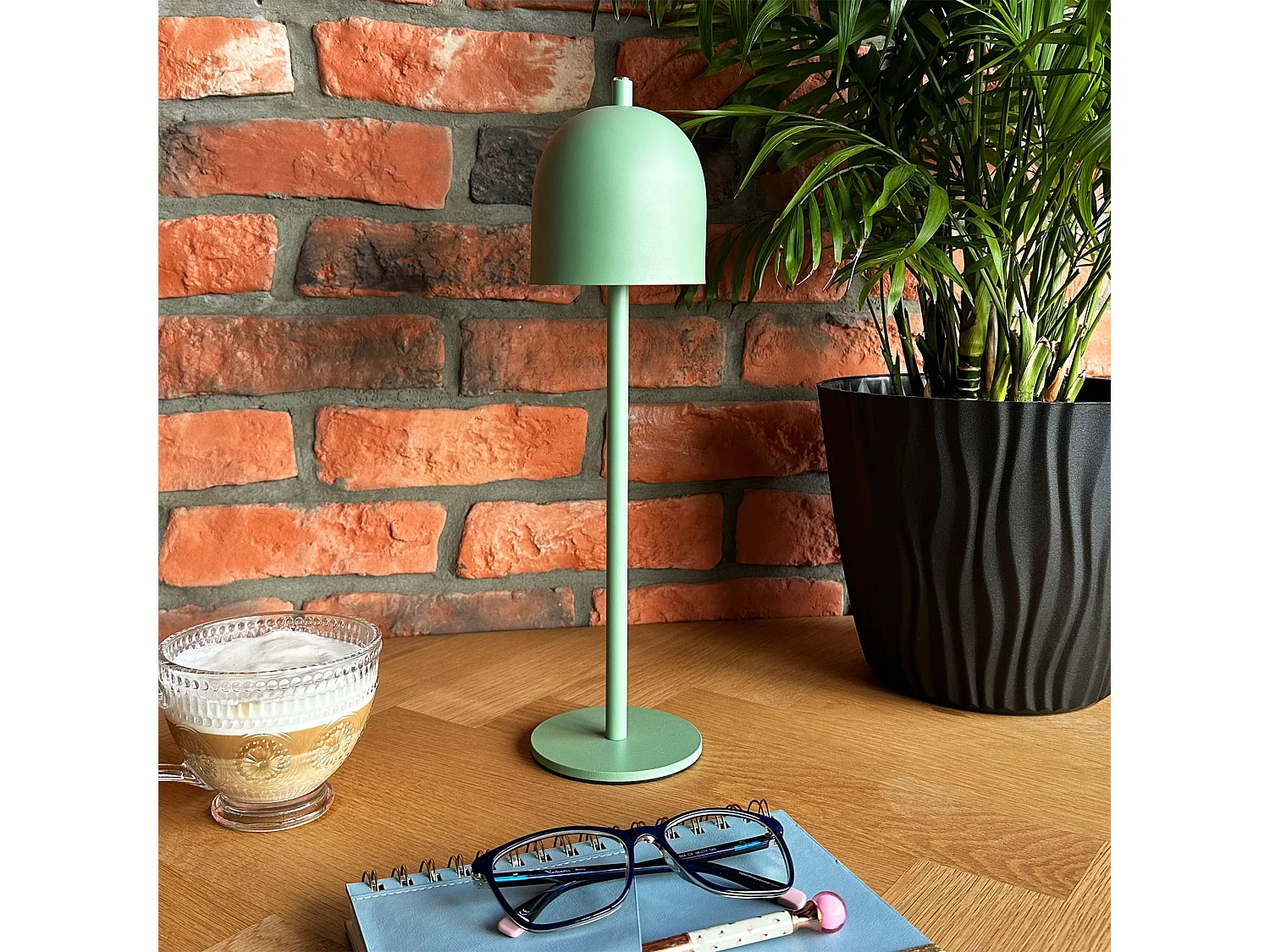 Lampada Da Comodino Toolight App1361-T Green