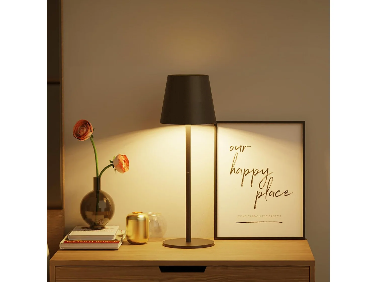 Bedside Lamp Toolight App1366-T Brown