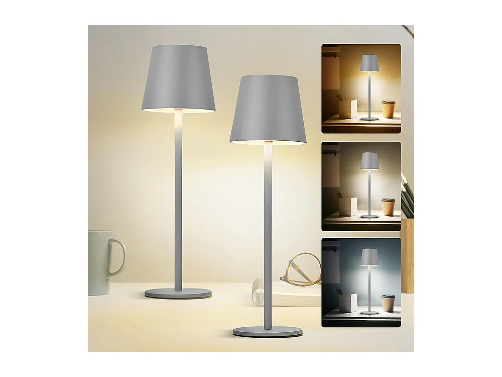 Bedside Lamp Toolight App1369-T Grey