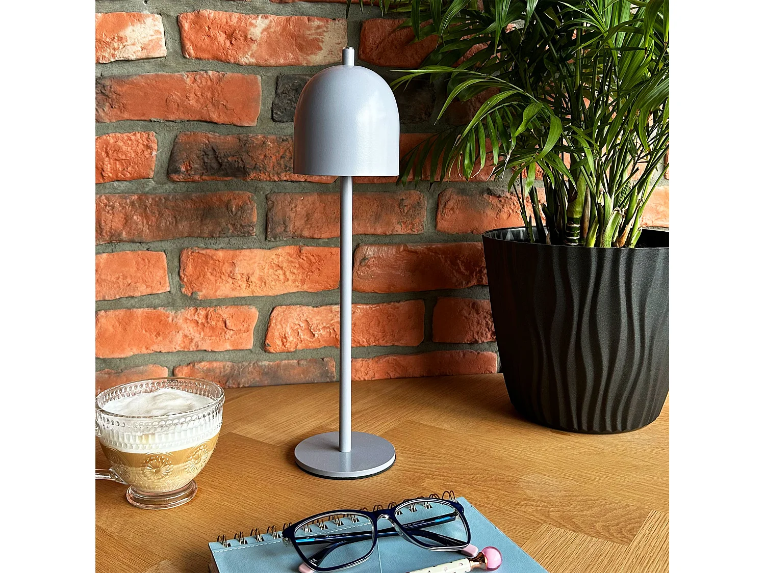 Lampe De Chevet Toolight App1362-T Grey