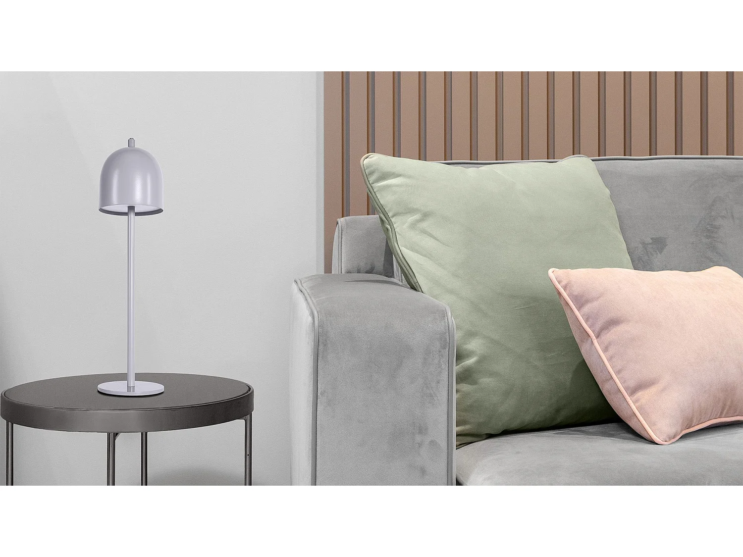 Lampe De Chevet Toolight App1362-T Grey