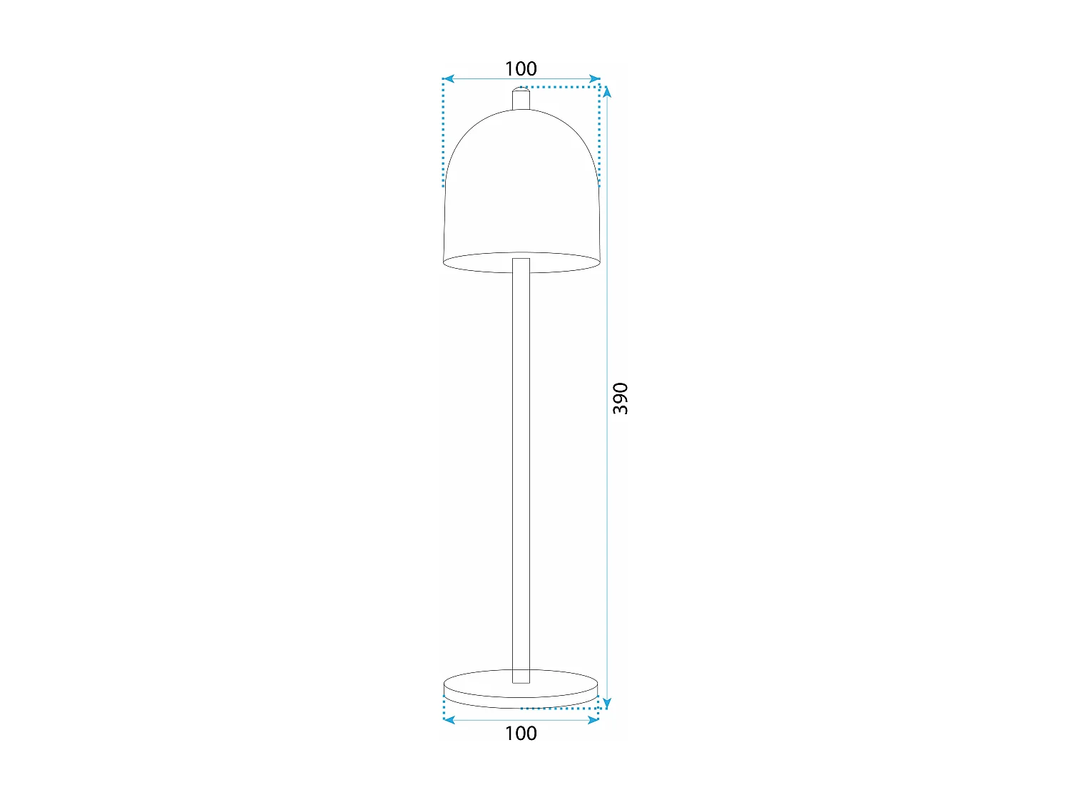 Lampada Da Comodino Toolight App1357-T Gold
