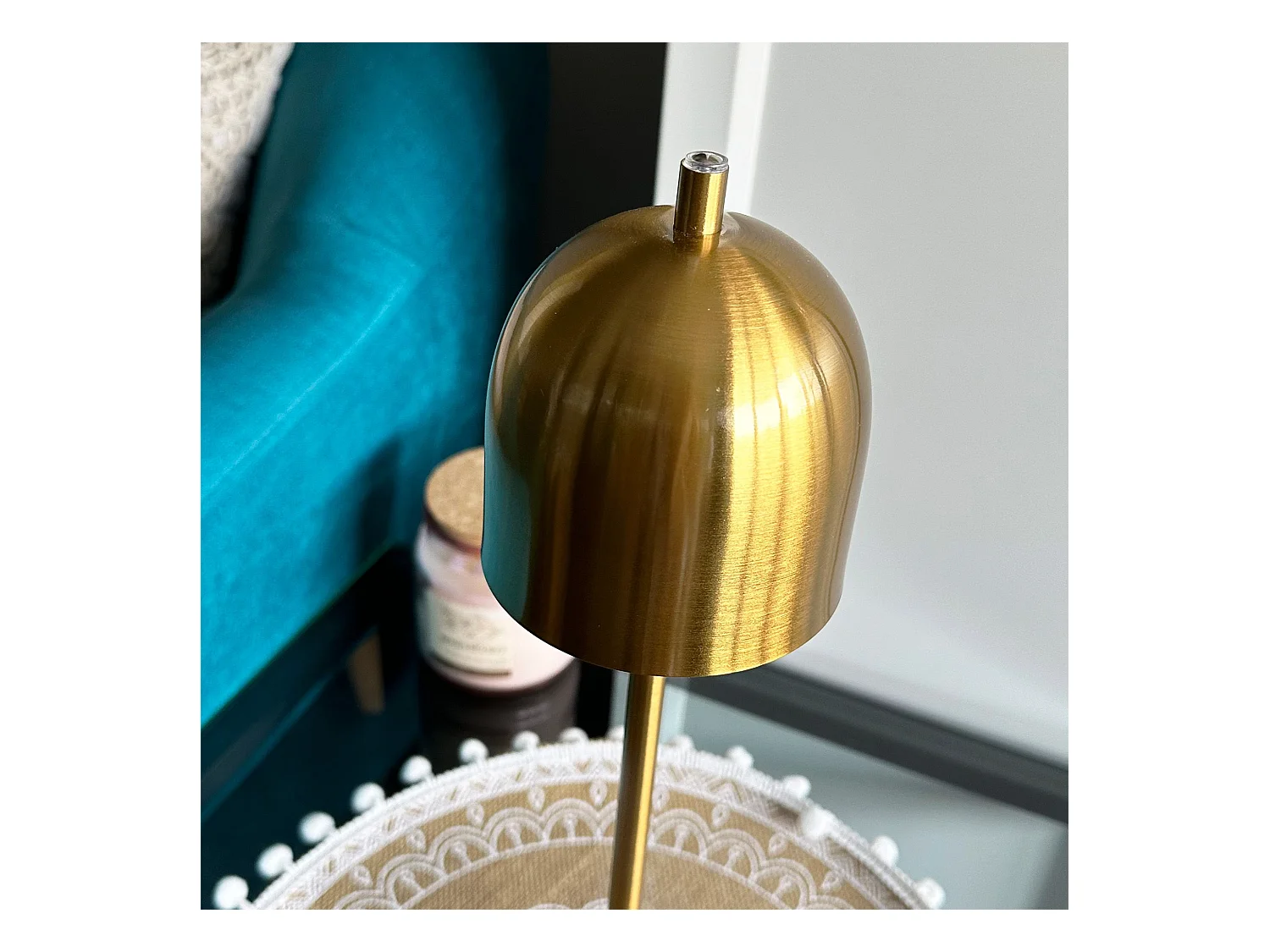 Lampada Da Comodino Toolight App1360-T Brush Gold