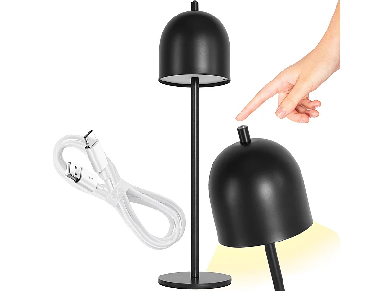 Lampe De Chevet Toolight App1358-T Black