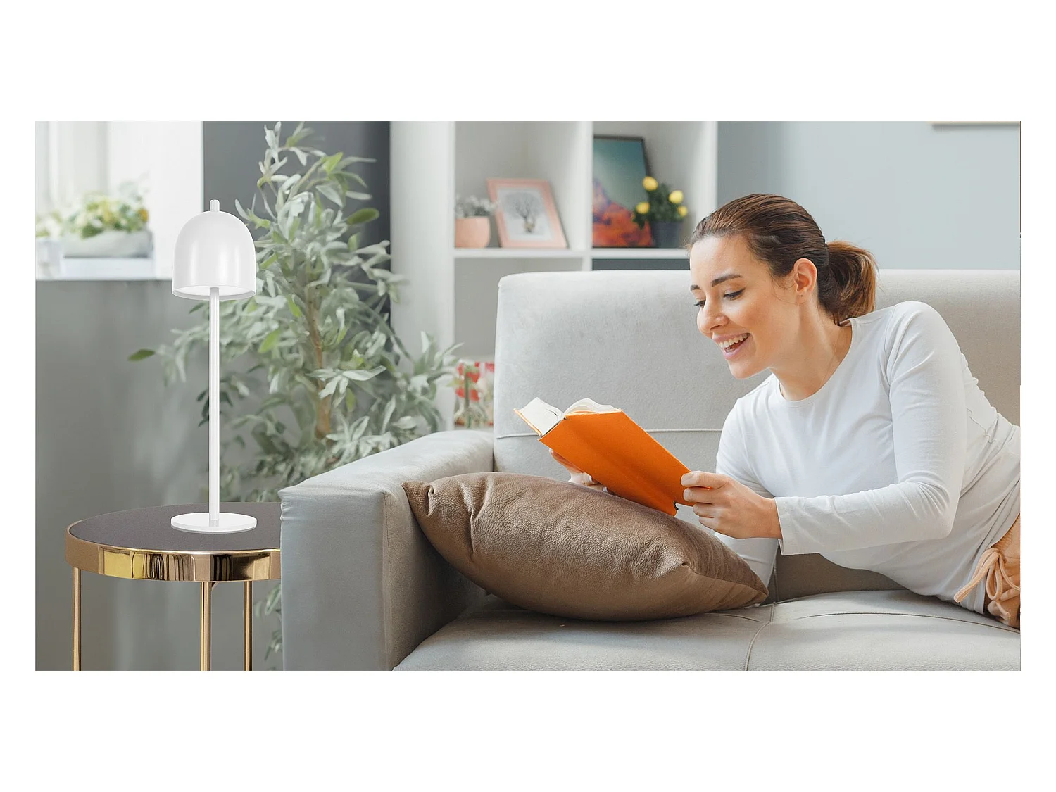Lampe De Chevet Toolight App1363-T White