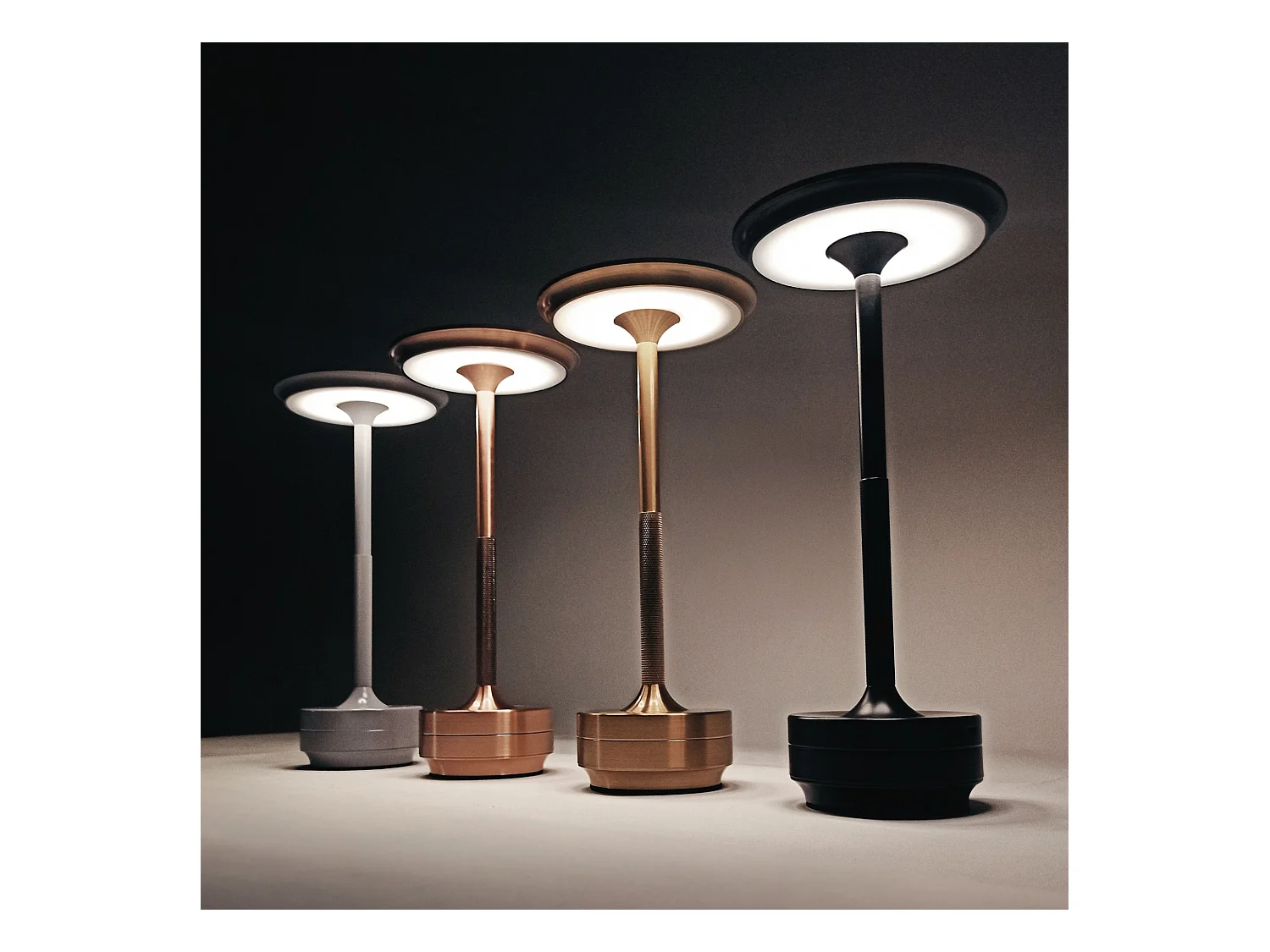 Lampe De Chevet Toolight App1373-T Grey