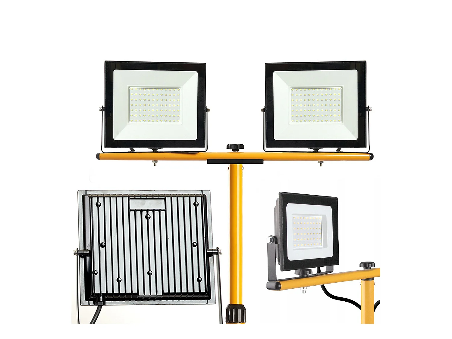 Projecteur Halogène En Saillie Pour L’Extérieur Toolight Rsl004-100N Black