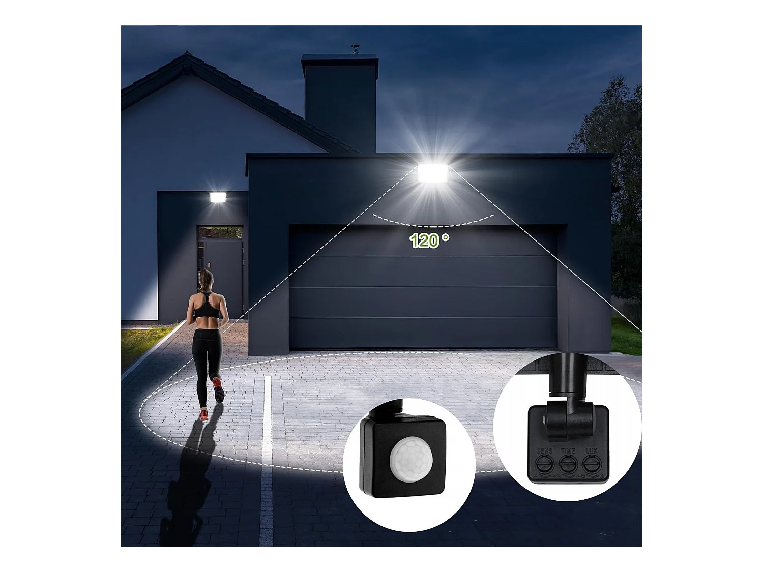 Opbouw Halogeenlamp Voor Buitengebruik Toolight Rsl008-50Ns Black