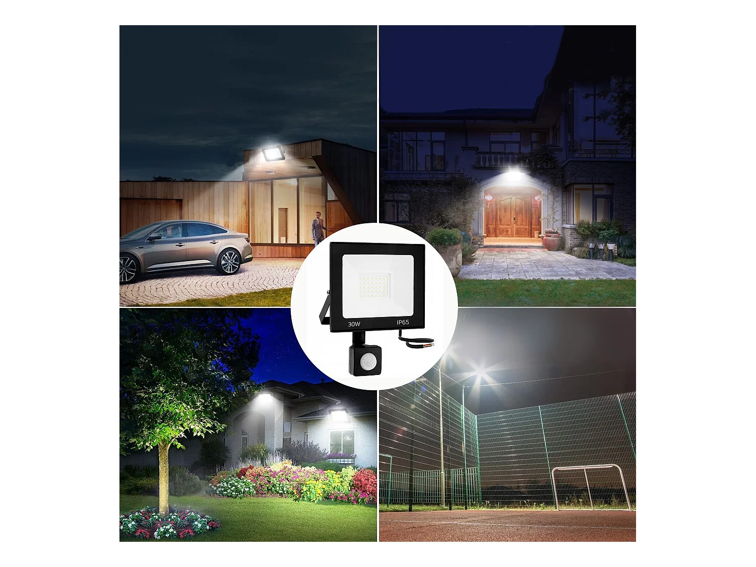 Opbouw Halogeenlamp Voor Buitengebruik Toolight Rsl008-50Ns Black