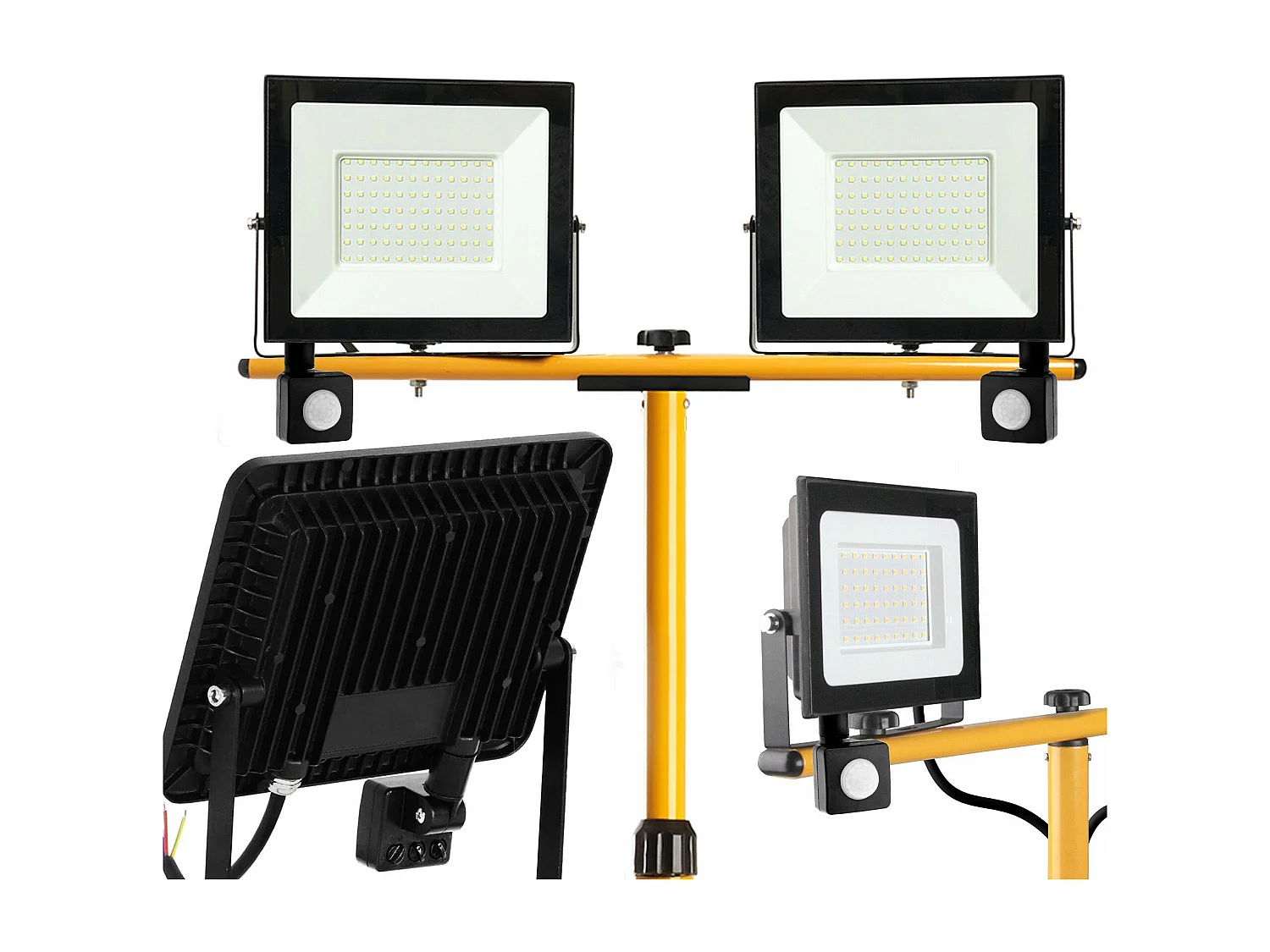 Projecteur Halogène En Saillie Pour L’Extérieur Toolight Rsl008-50Ns Black