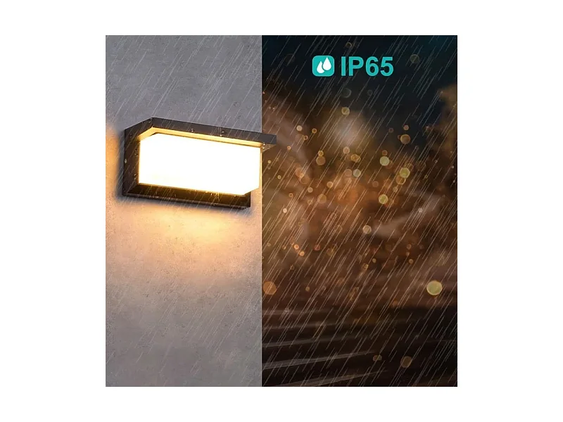 Buitenwandlamp Toolight Rsl015-1W Black