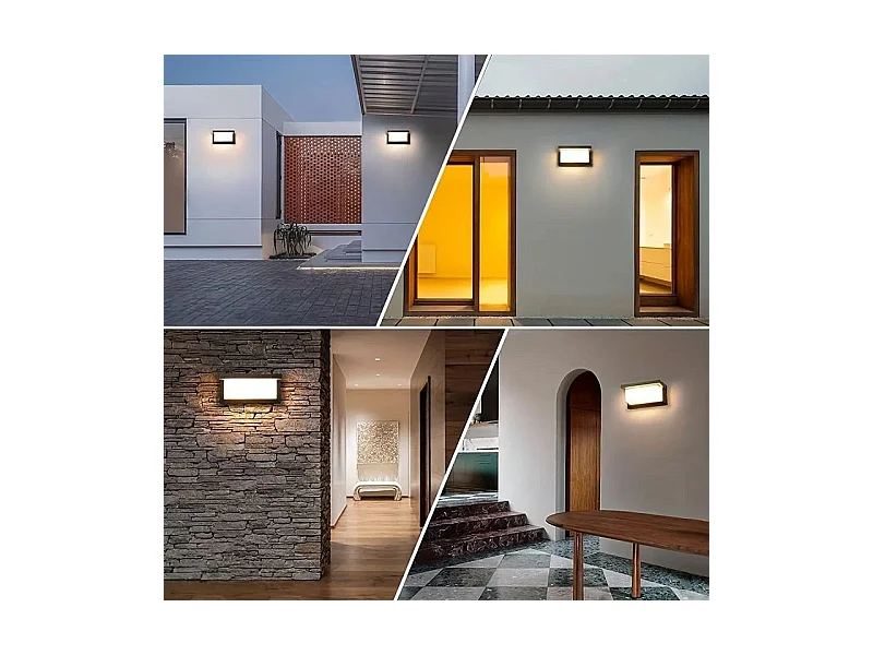 Buitenwandlamp Toolight Rsl015-1W Black